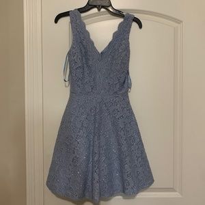 Cinderella Blue Homecoming Dress